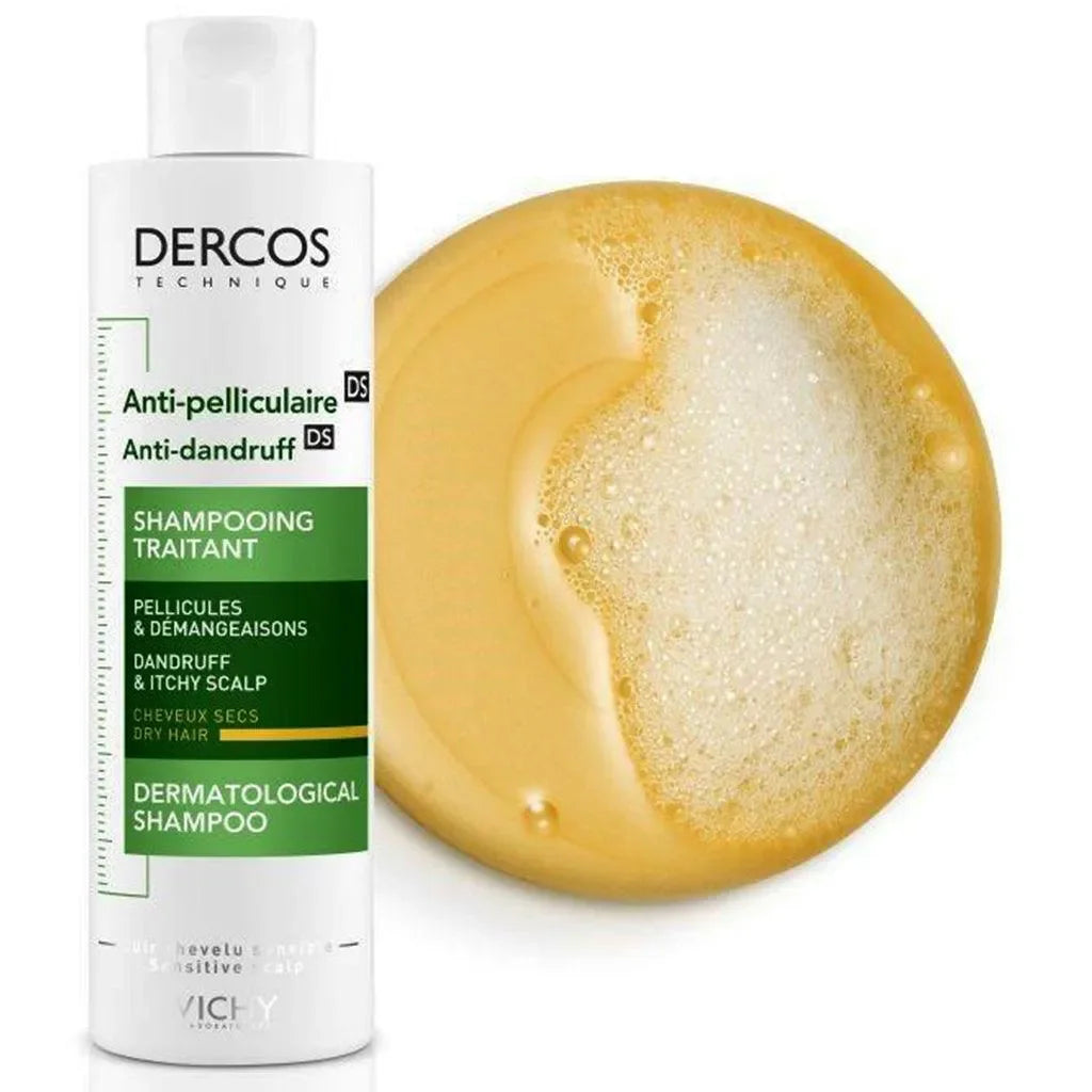 Vichy - Dercos Anti-Dandruff Shampoo for Dry Hair - GOLDFARMACI