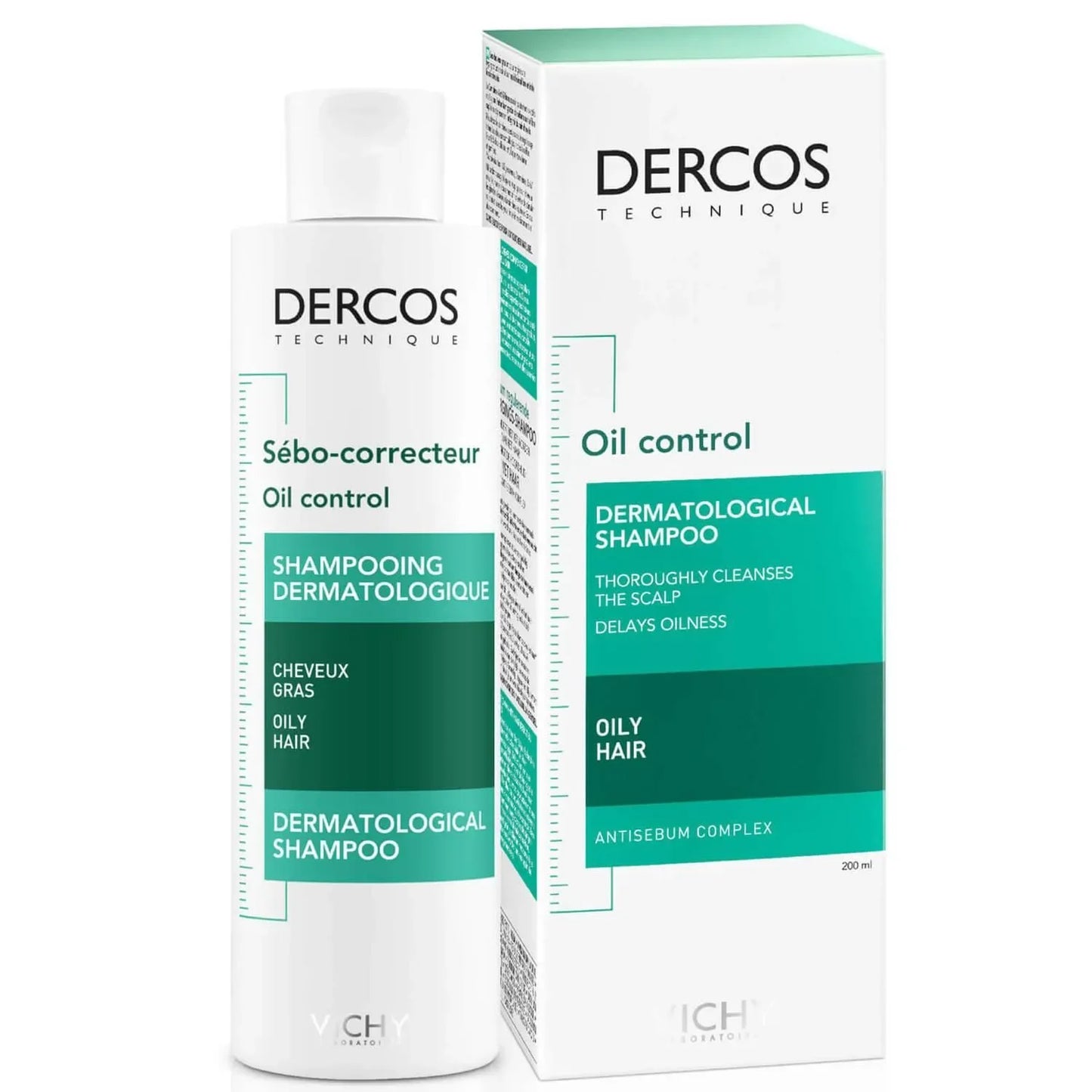 Vichy - Dercos Oil Control Shampoo - GOLDFARMACI
