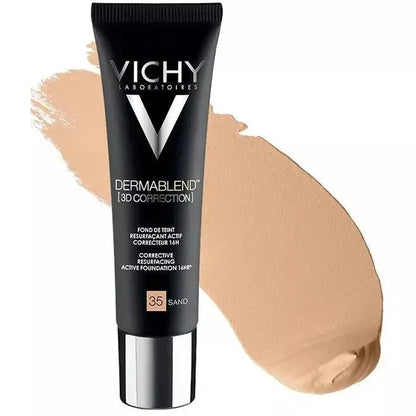 Vichy - Dermablend 3D Correction Foundation SPF25, Oily Acne Prone Skin - GOLDFARMACI