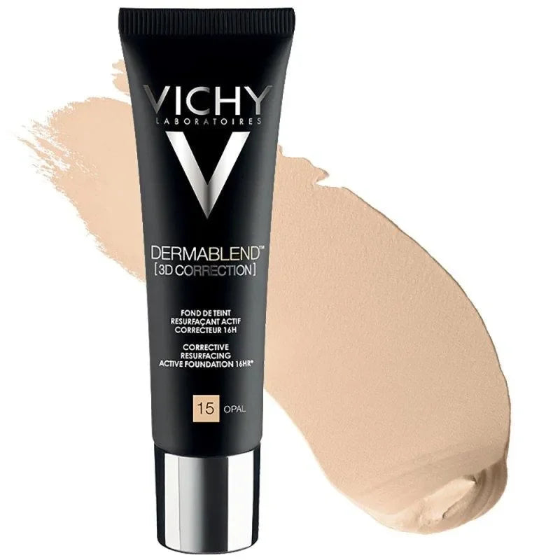 Vichy - Dermablend 3D Correction Foundation SPF25, Oily Acne Prone Skin - GOLDFARMACI