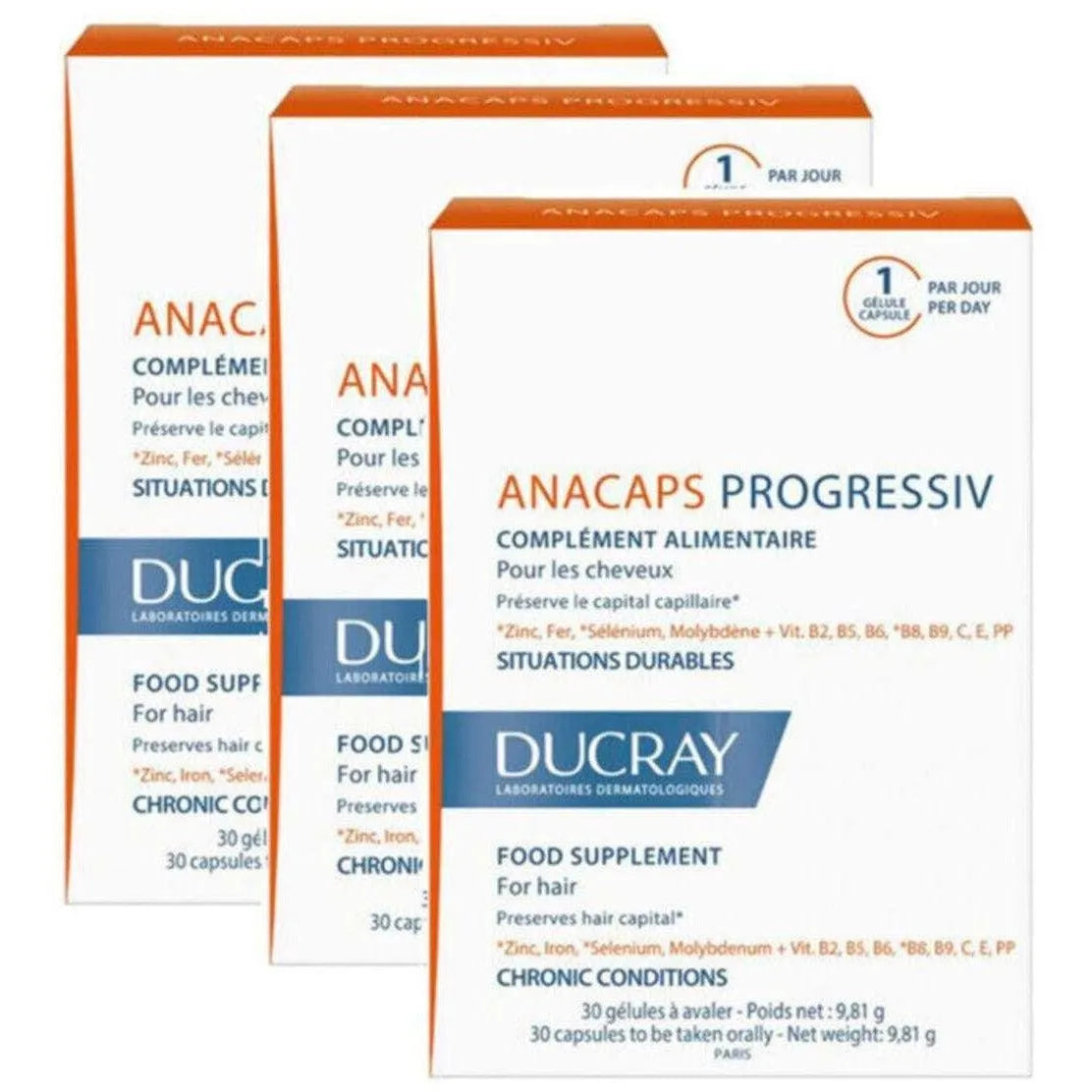 Ducray - Anacaps Progressiv - GOLDFARMACI