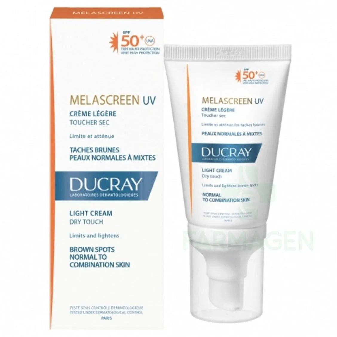 Ducray - Melascreen Crème Légère SPF50+ - GOLDFARMACI