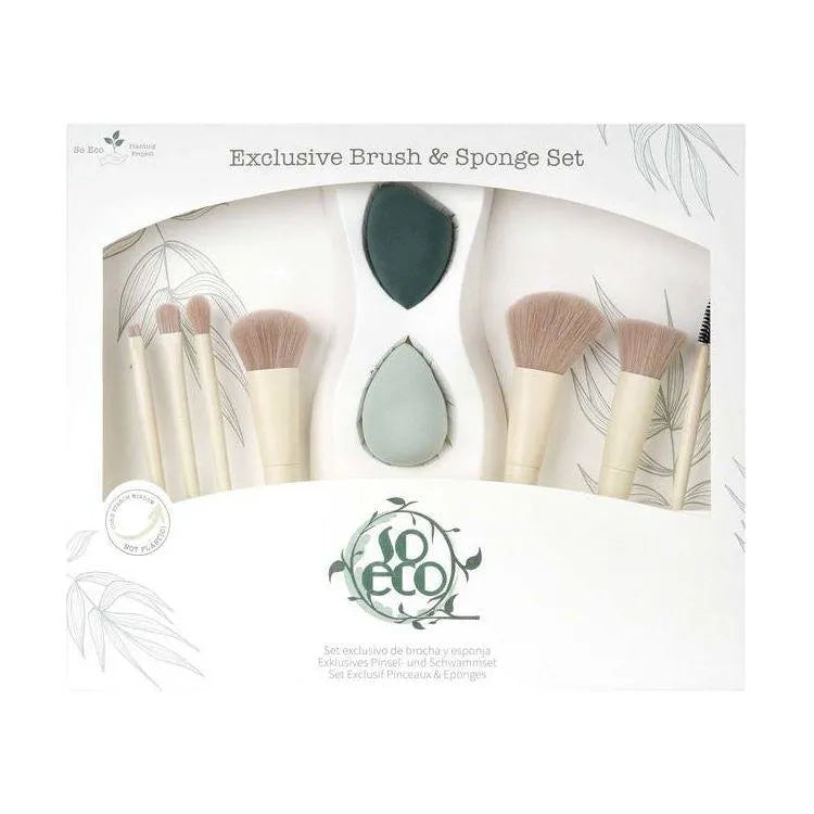 So-Eco - Exclusive Brush & Sponge Set - GOLDFARMACI