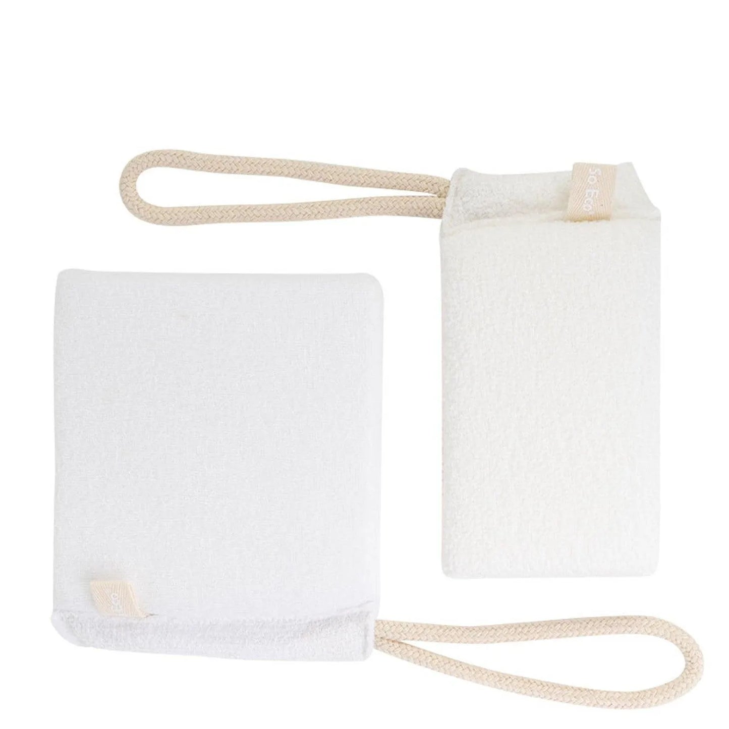 So-Eco - Exfoliating Bath Sponges 2 Pack - GOLDFARMACI