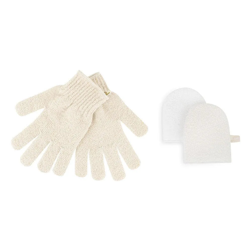 So-Eco - Exfoliating Gloves and Facial Buffing Pads - GOLDFARMACI