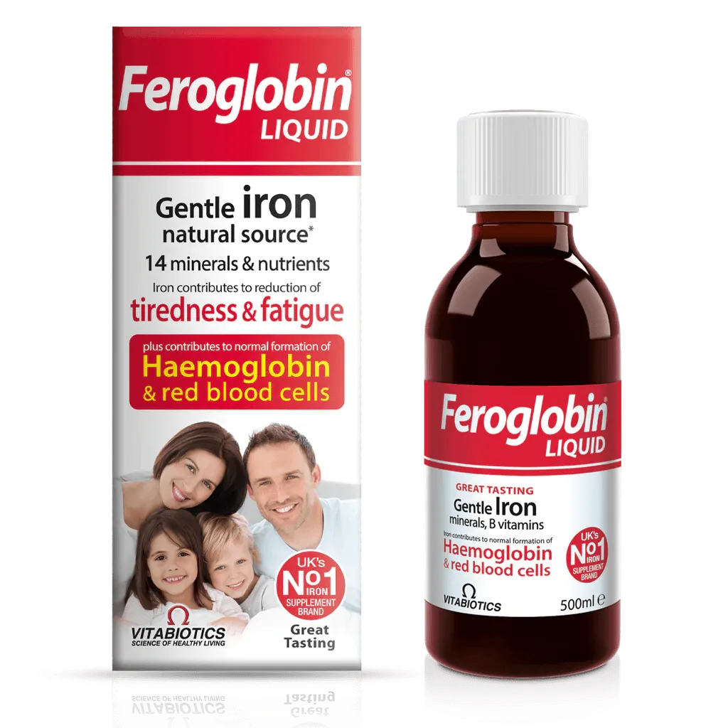 Vitabiotics - Feroglobin Liquid 200ml - GOLDFARMACI