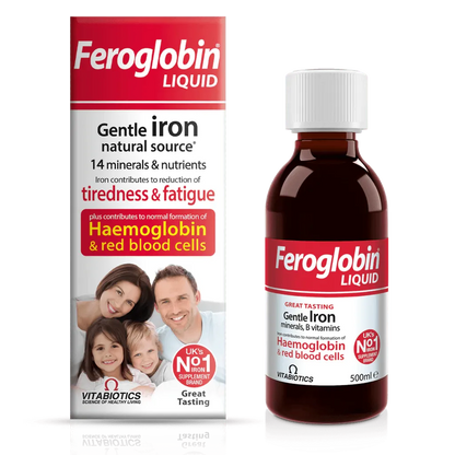 Vitabiotics - Feroglobin Liquid 200ml - GOLDFARMACI