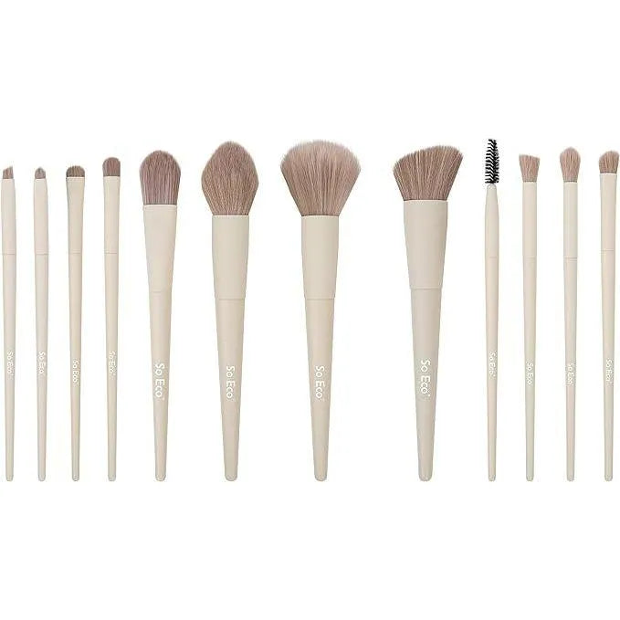 So-Eco - Flawless 12 Piece Brush Set - GOLDFARMACI