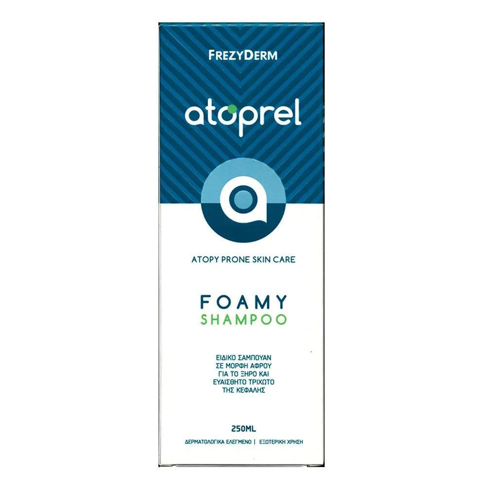 Frezyderm - Atoprel Atopic Skin Relief Foamy Shampoo - GOLDFARMACI