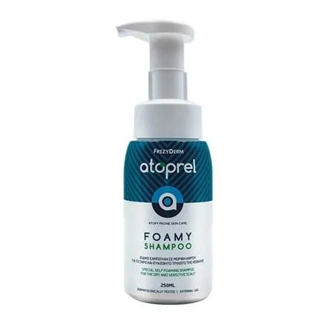Frezyderm - Atoprel Atopic Skin Relief Foamy Shampoo - GOLDFARMACI