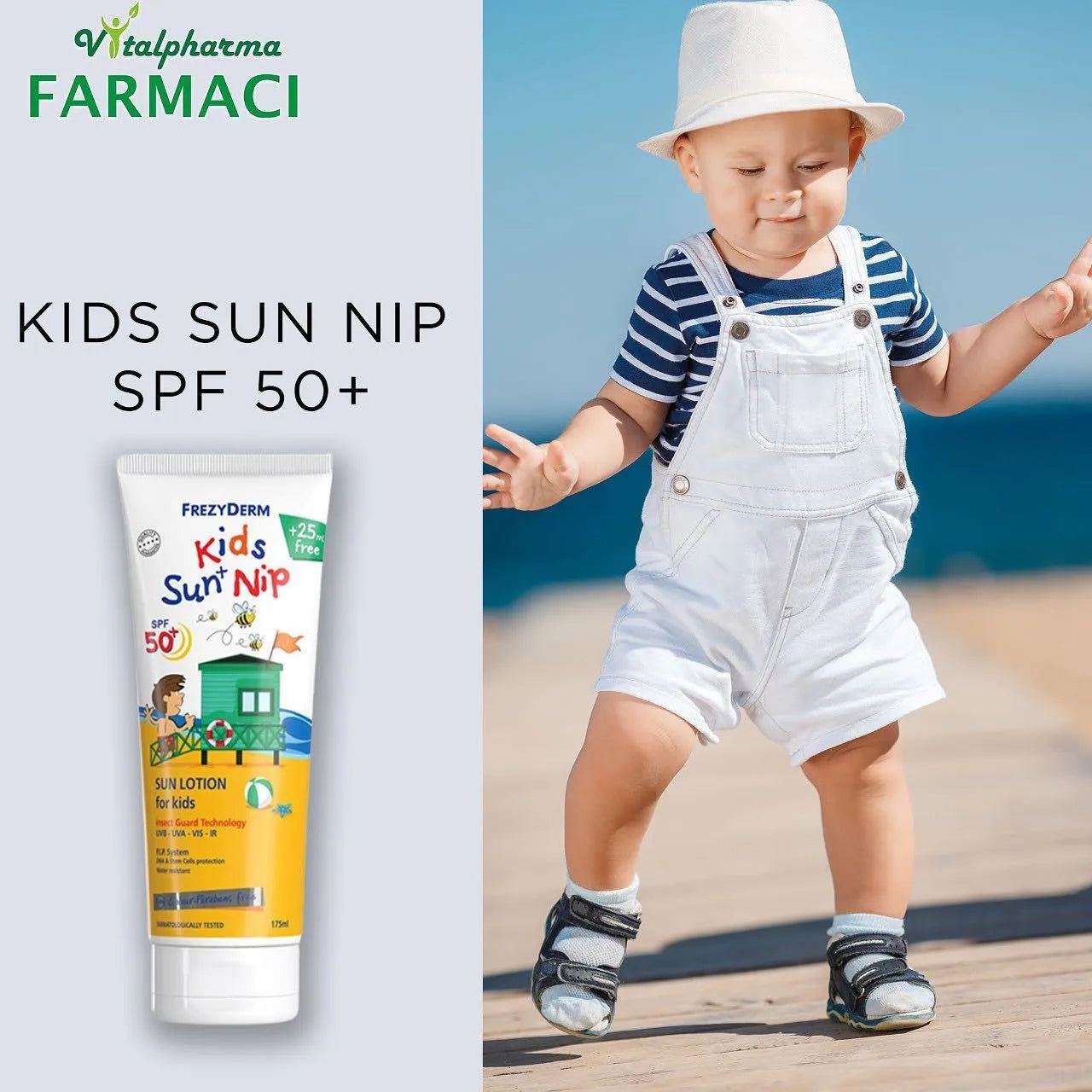 Frezyderm - Kids Sun + Nip SPF50+ - GOLDFARMACI