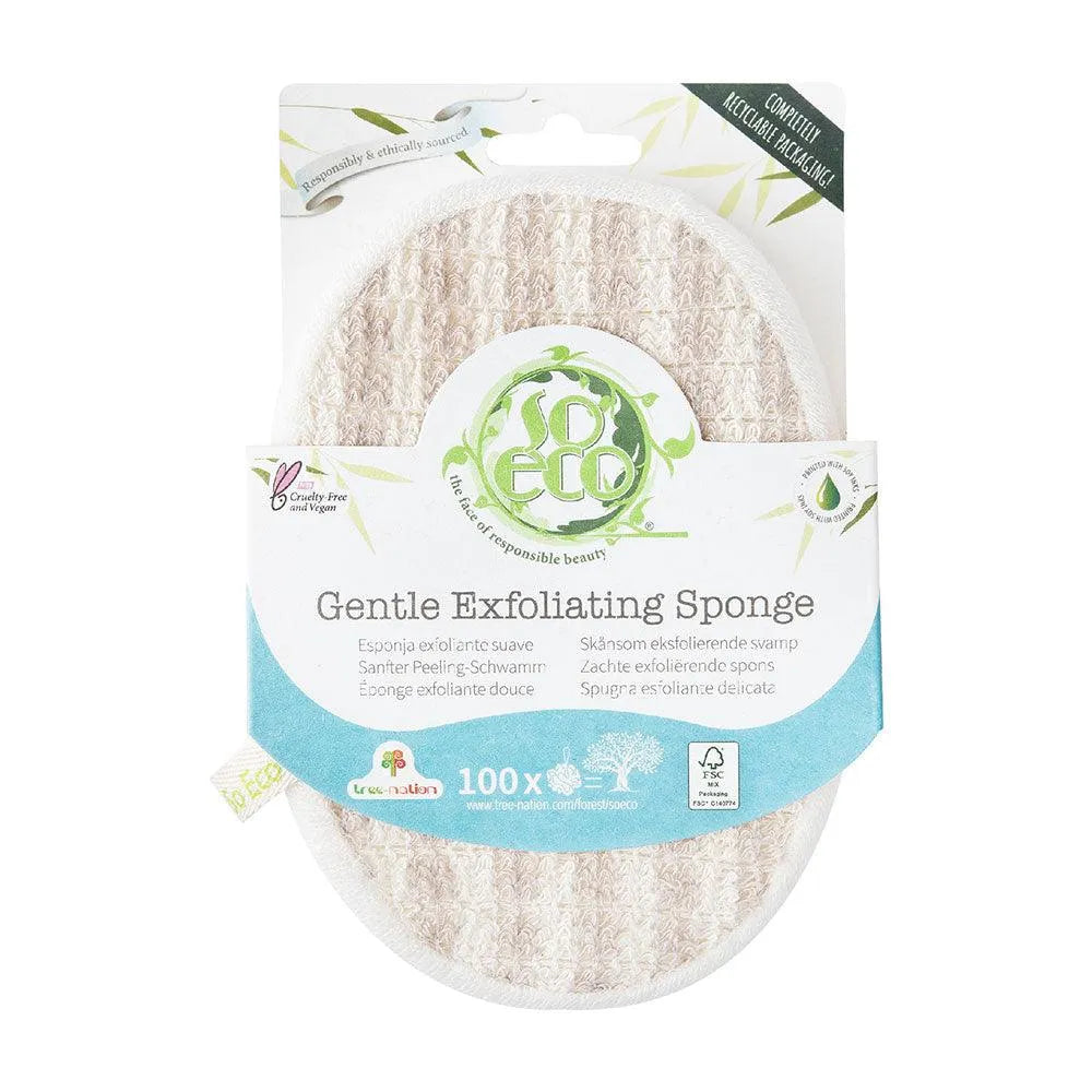 So-Eco - Gentle Exfoliating Sponge - GOLDFARMACI
