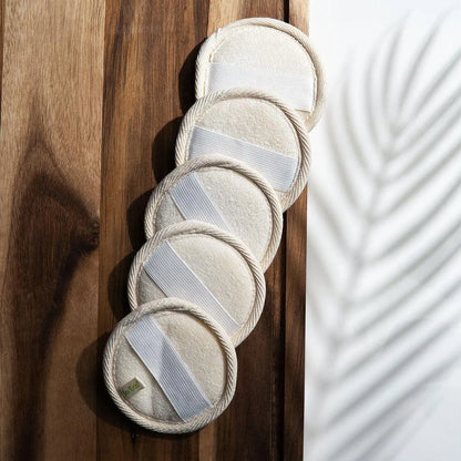 So-Eco - Gentle Facial Buffers – 5 Pack - GOLDFARMACI