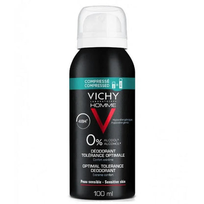 Vichy - Homme 48H Optimal Tolerance Deodorant Spray - GOLDFARMACI