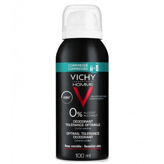 Vichy - Homme 48H Optimal Tolerance Deodorant Spray - GOLDFARMACI