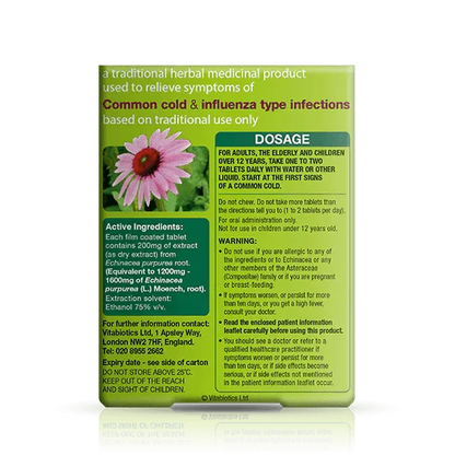 Vitabiotics - Immunace with Echinacea - GOLDFARMACI