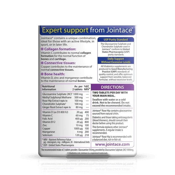 Vitabiotics - Jointace Rose Hip - GOLDFARMACI