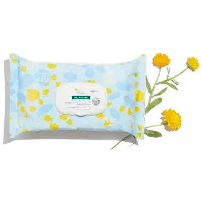 Klorane - Baby - Calendula Gentle Cleansing Wipes - GOLDFARMACI