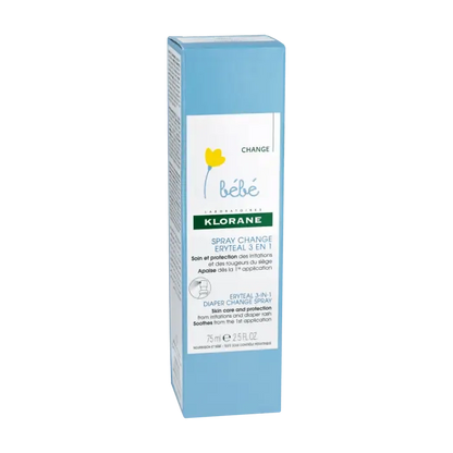 Klorane - Baby - Eryteal 3-in-1 Diaper Change Spray - GOLDFARMACI