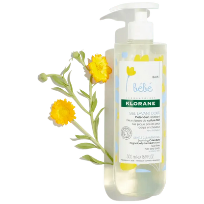 Klorane - Baby - Gentle Cleansing Gel with Calendula - GOLDFARMACI