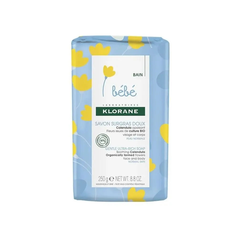 Klorane - Baby - Mild Surgras Soap - GOLDFARMACI