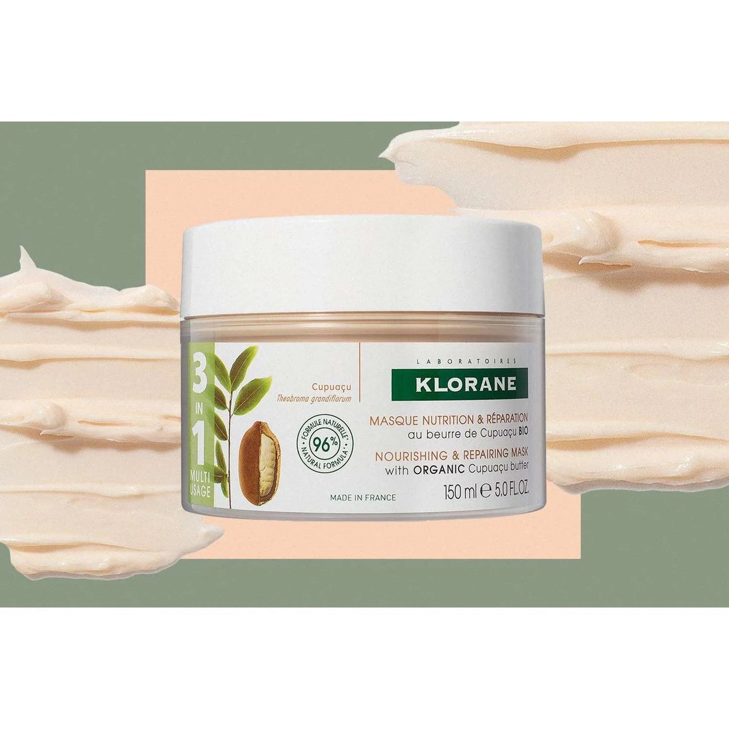 Klorane - Repairing Mask with Organic Cupuacu butter - Very Dry Hair - GOLDFARMACI