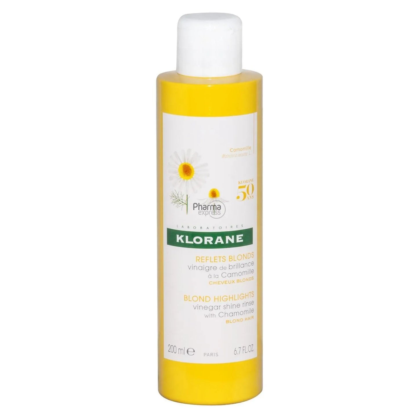 Klorane - Blond Highlights Vinegar Shine Rinse with Chamomile - GOLDFARMACI