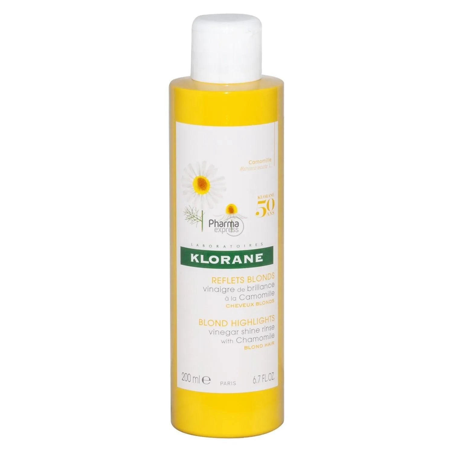 Klorane - Blond Highlights Vinegar Shine Rinse with Chamomile - GOLDFARMACI