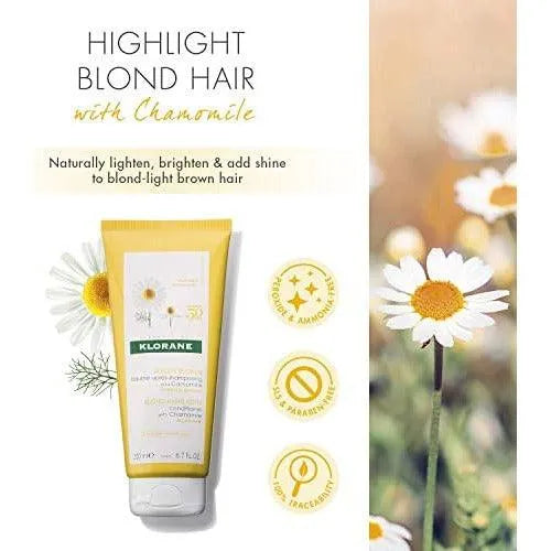 Klorane - Blond Highlights Conditioner with Chamomile - GOLDFARMACI