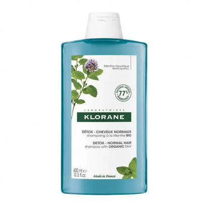 Klorane - Detox Shampoo with Aquatic Mint - GOLDFARMACI