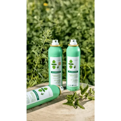 Klorane - Dry Shampoo with Nettle - Tinted - GOLDFARMACI