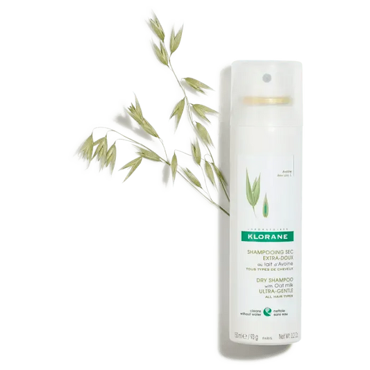 Klorane - Dry Shampoo with Oat Milk - All hair types - GOLDFARMACI