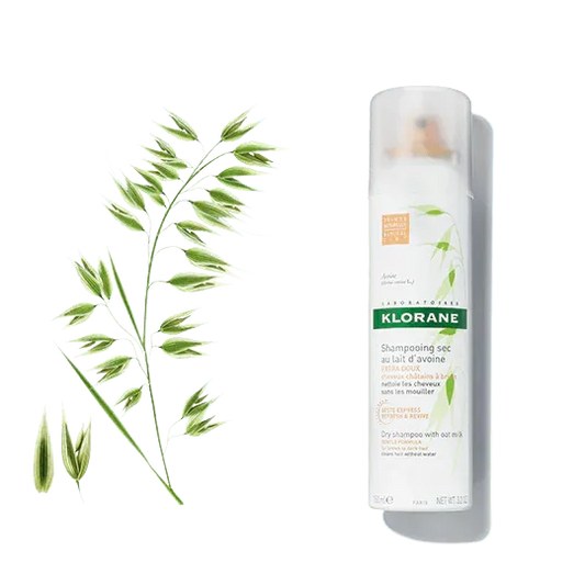 Klorane - Dry Shampoo with Oat Milk - Tinted - GOLDFARMACI