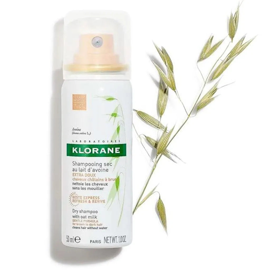 Klorane - Dry Shampoo with Oat Milk - Tinted - GOLDFARMACI