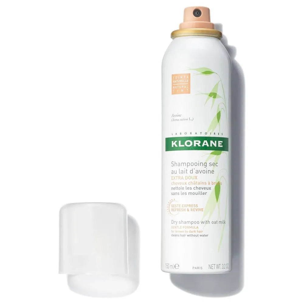Klorane - Dry Shampoo with Oat Milk - Tinted - GOLDFARMACI