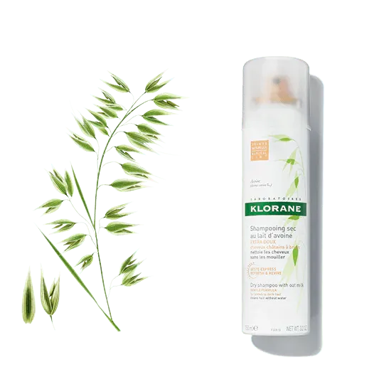 Klorane - Dry Shampoo with Oat Milk - Tinted - GOLDFARMACI