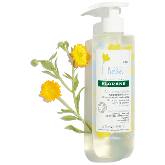 Klorane - Baby - Gentle Cleansing Gel with Calendula - GOLDFARMACI