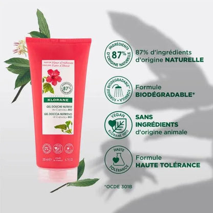 Klorane - Hibiscus Flower Nourishing Shower Gel - GOLDFARMACI