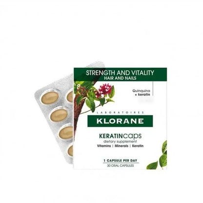 Klorane - Keratin Caps 30caps - GOLDFARMACI