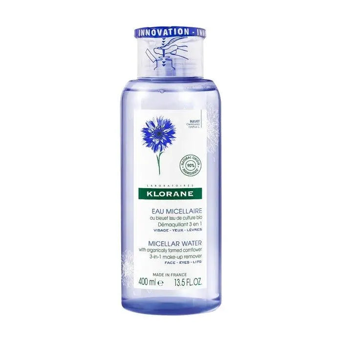 Klorane - Micellar cleansing water with Organic Cornflower - GOLDFARMACI