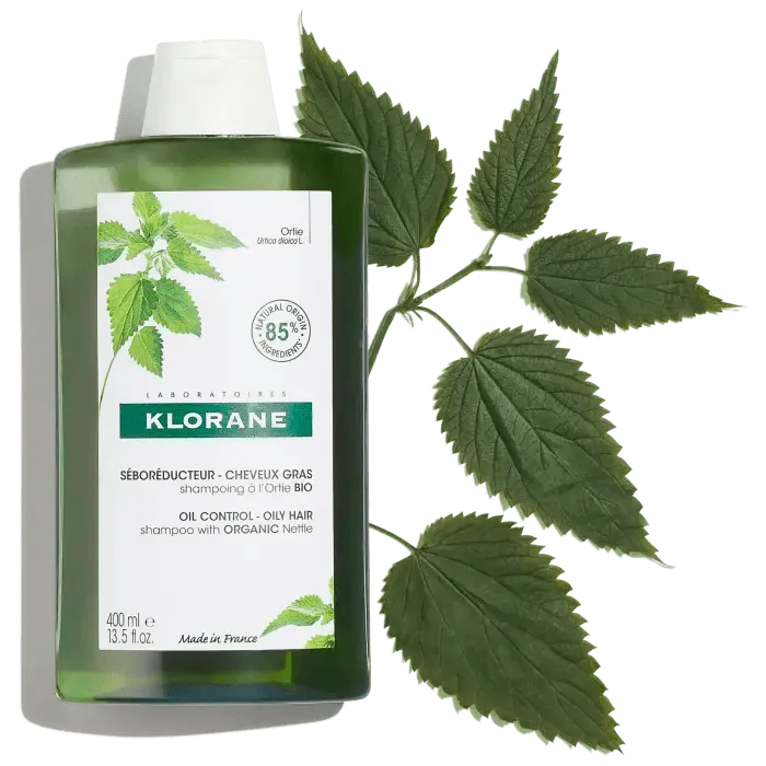 Klorane - Oil Control Shampoo with Organic Nettle - GOLDFARMACI