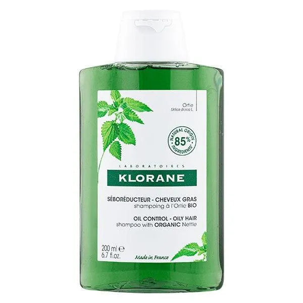 Klorane - Oil Control Shampoo with Organic Nettle - GOLDFARMACI
