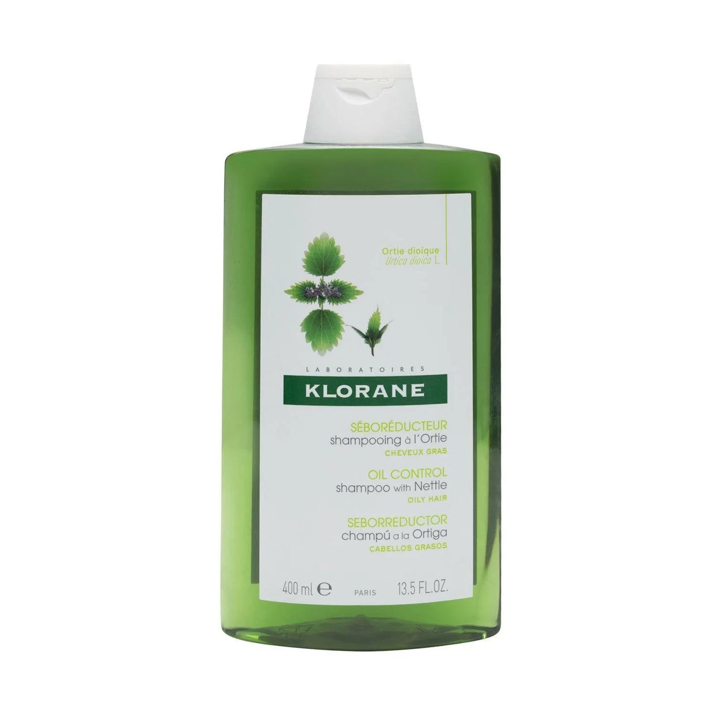Klorane - Oil Control Shampoo with Organic Nettle - GOLDFARMACI