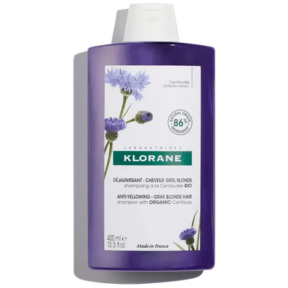 Klorane - Anti-Yellowing Shampoo with Organic Centaurea - GOLDFARMACI