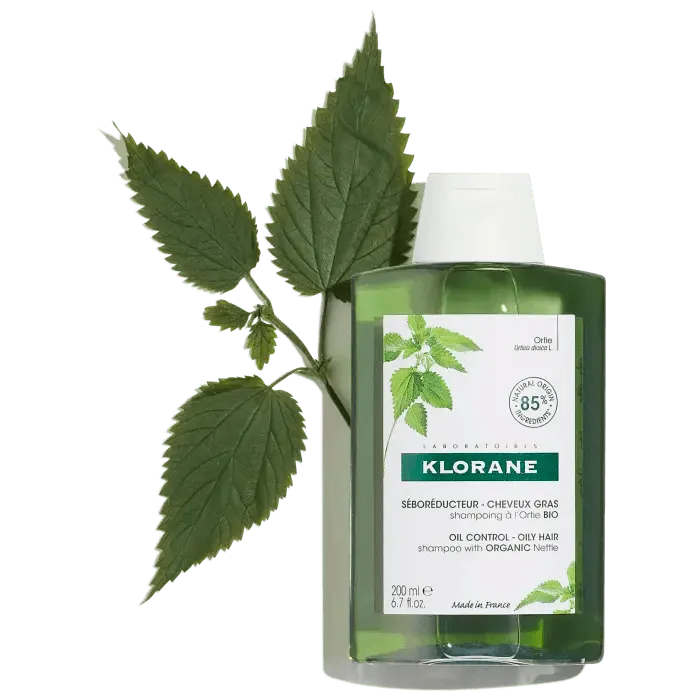 Klorane - Oil Control Shampoo with Organic Nettle - GOLDFARMACI