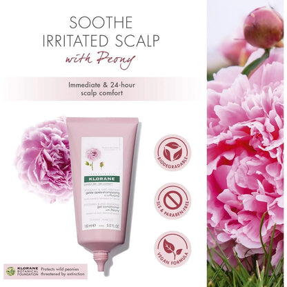 Klorane - Soothing Conditioner with Organic Peony - GOLDFARMACI