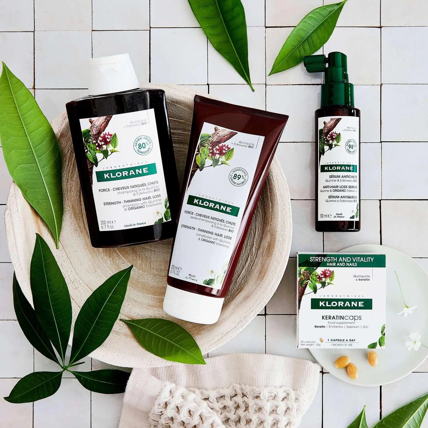 Klorane - Anti-Hair Loss Serum with Quinine - GOLDFARMACI