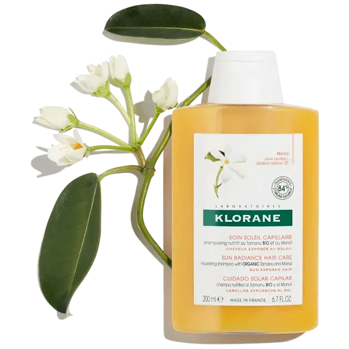 Klorane - Nourishing Shampoo with Organic Tamanu and Monoï - GOLDFARMACI