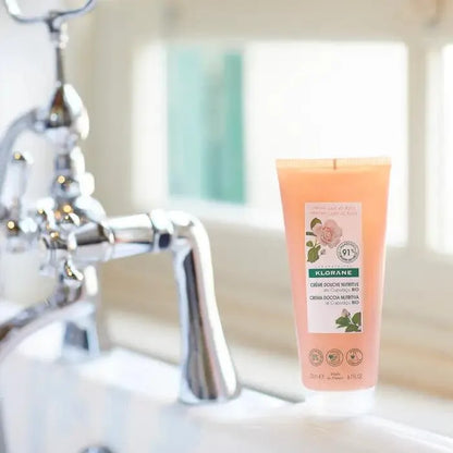 Klorane - Shower Cream - Rose Milk Scent - GOLDFARMACI