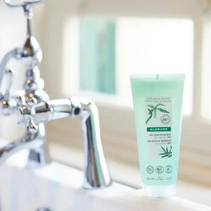 Klorane - Shower Gel - Bamboo Sap - GOLDFARMACI